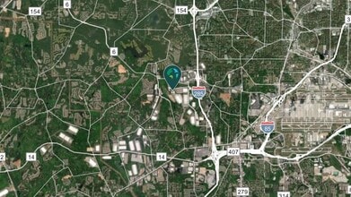 3800 Camp Creek Pky, Atlanta, GA - Vue aérienne  vue de carte