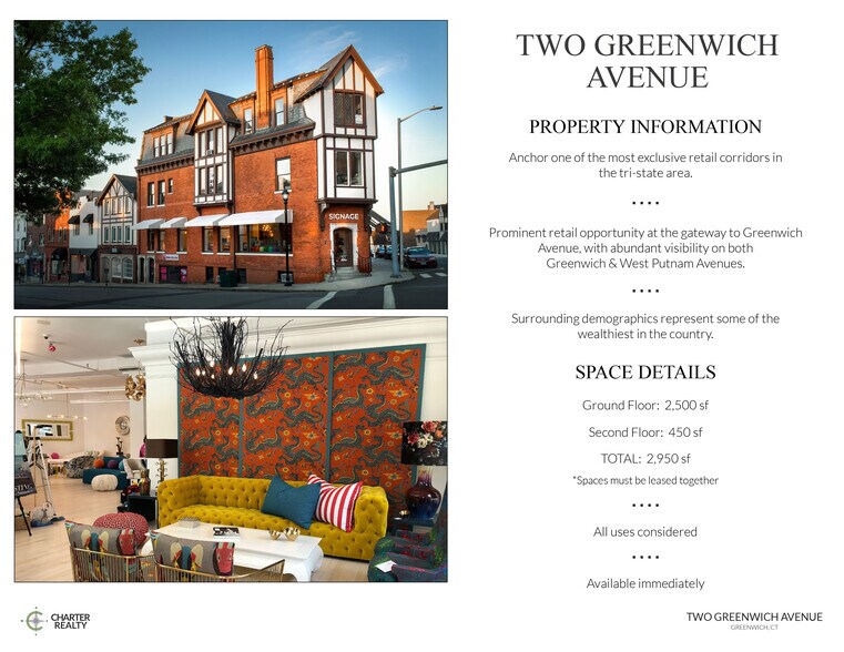 2-8 Greenwich Ave, Greenwich, CT à louer - Photo de l’immeuble – Image 2 sur 14