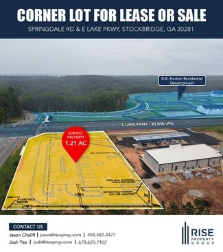 Plus de détails pour Springdale Rd & East Lake Pkwy, Stockbridge, GA - Terrain à vendre