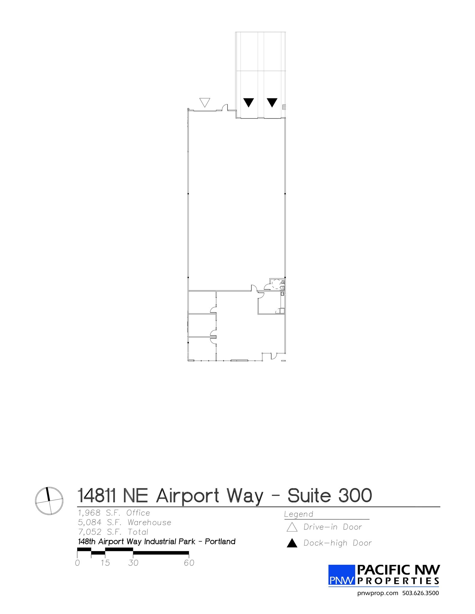 14811 NE Airport Way, Portland, OR à louer Plan de site– Image 1 sur 1