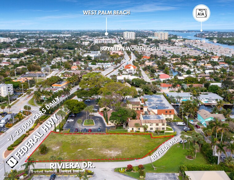 1320 S Federal Hwy, Boynton Beach, FL à vendre - Aérien – Image 2 sur 15