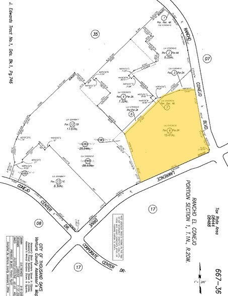 1515 Rancho Conejo Blvd, Thousand Oaks, CA à louer - Plan cadastral – Image 2 sur 8