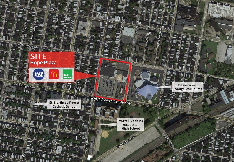 2121 W Lehigh Ave, Philadelphia, PA à louer - Aérien – Image 2 sur 2