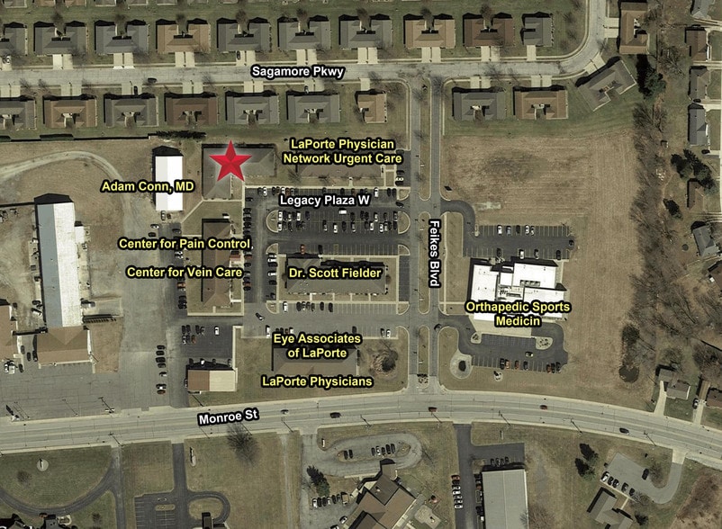 300 Legacy Plz W, La Porte, IN à louer - Aérien – Image 3 sur 13