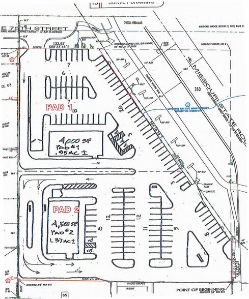 7506 Raytown Rd, Kansas City, MO à louer - Plan de site – Image 2 sur 6