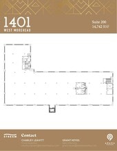 1401 W Morehead St, Charlotte, NC à louer Plan d’étage– Image 1 sur 1