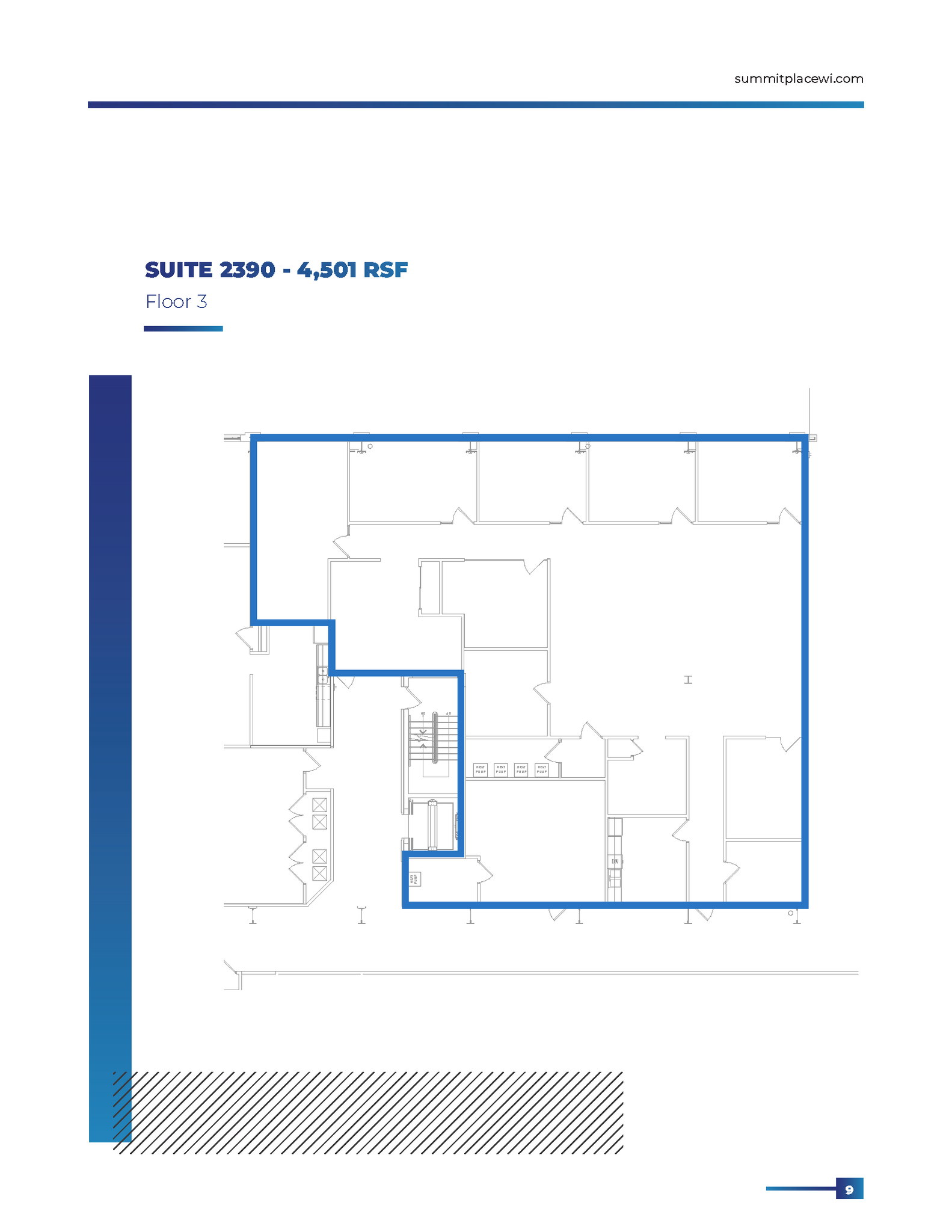 6737 W Washington St, West Allis, WI à louer Plan d’étage– Image 1 sur 1