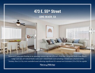 Plus de détails pour 473 E 55th St, Long Beach, CA - Logement à vendre