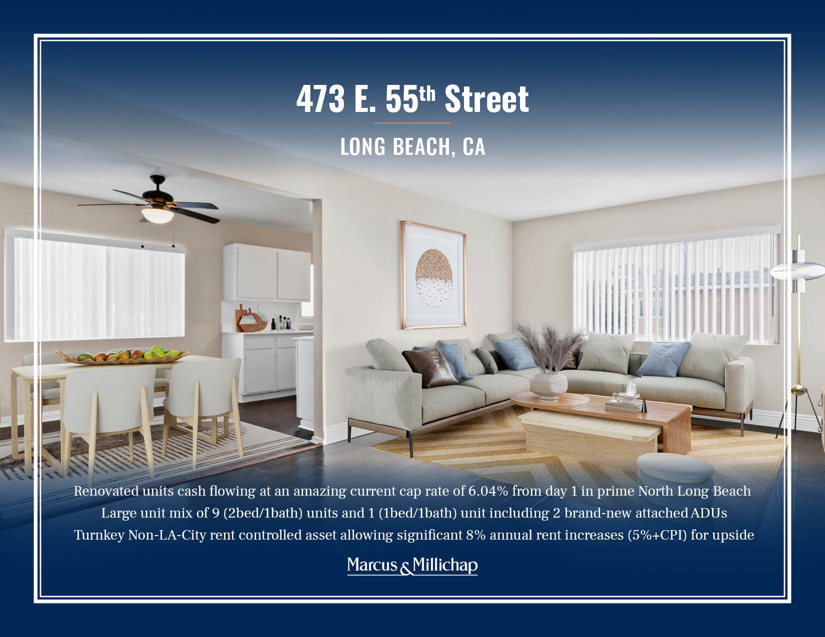 473 E 55th St, Long Beach, CA à vendre Photo principale– Image 1 sur 23