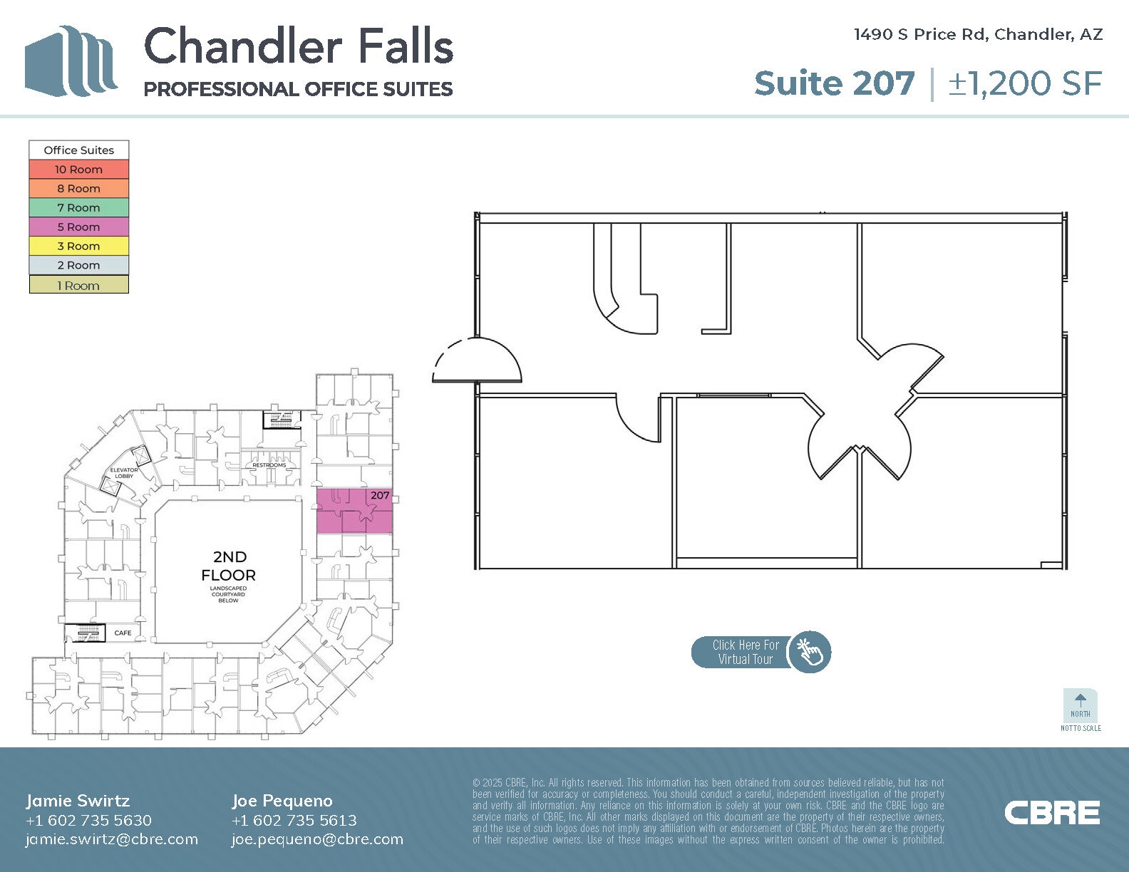 1490 S Price Rd, Chandler, AZ à louer Plan d’étage– Image 1 sur 11