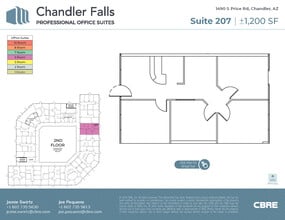 1490 S Price Rd, Chandler, AZ à louer Plan d’étage– Image 1 sur 11
