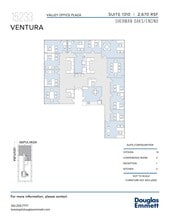 15233 Ventura Blvd, Sherman Oaks, CA à louer Plan d’étage– Image 1 sur 1