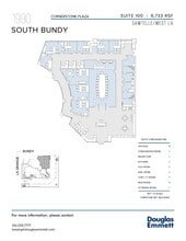 1990 S Bundy Dr, Los Angeles, CA à louer Plan d’étage– Image 1 sur 1