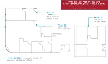 8939 Villa La Jolla Dr, La Jolla, CA à louer Plan d’étage– Image 1 sur 1