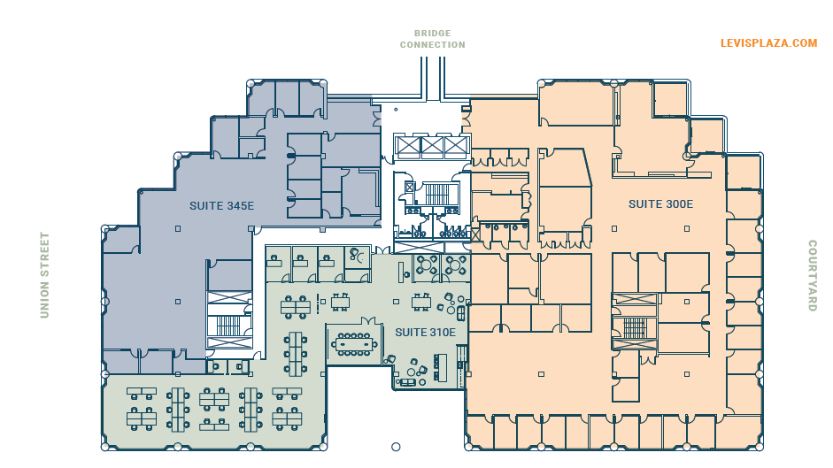 1255 Battery St, San Francisco, CA à louer Plan d’étage– Image 1 sur 1