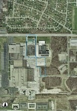 1570 Terex Rd, Hudson, OH - Vue aérienne vue de carte
