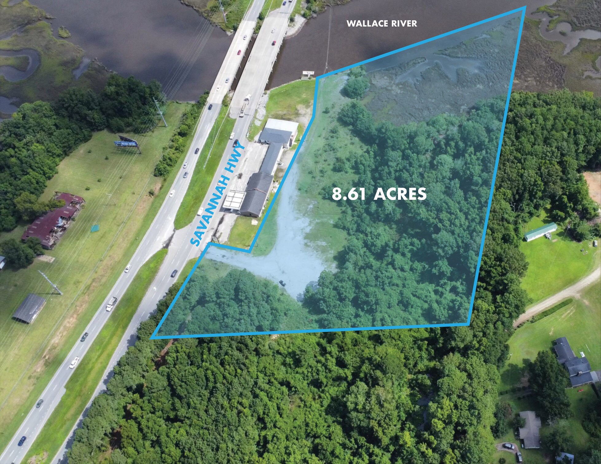0 Savannah Hwy, Adams Run, SC à vendre Photo principale– Image 1 sur 9