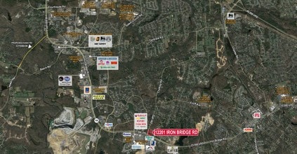 12201 Iron Bridge Rd, Chester, VA - VUE AÉRIENNE  vue de carte