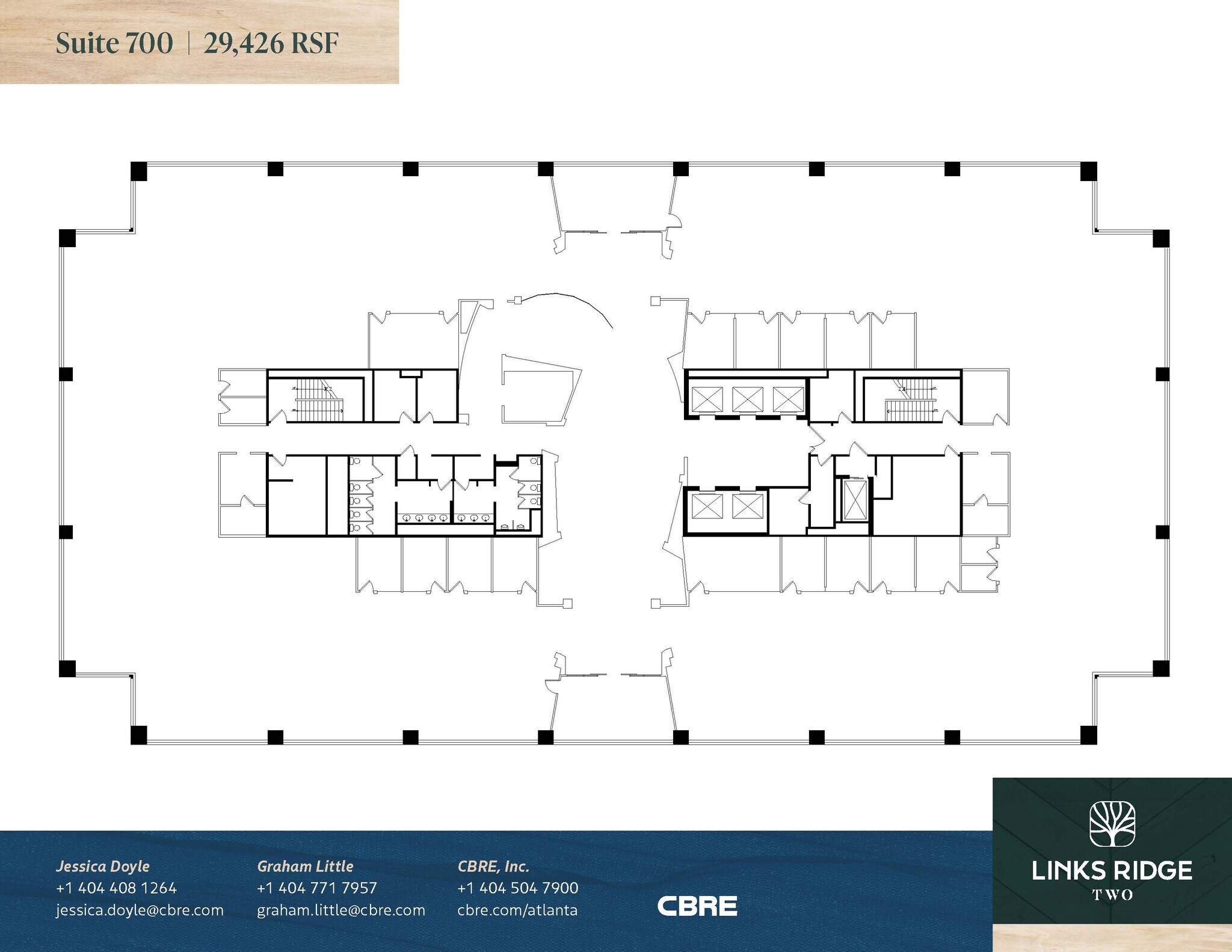 1277 Lenox Park Blvd, Atlanta, GA à louer Plan d’étage– Image 1 sur 1