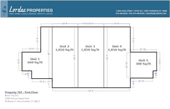 96 CT-37 Rt, New Fairfield, CT à louer Plan d’étage type– Image 1 sur 1