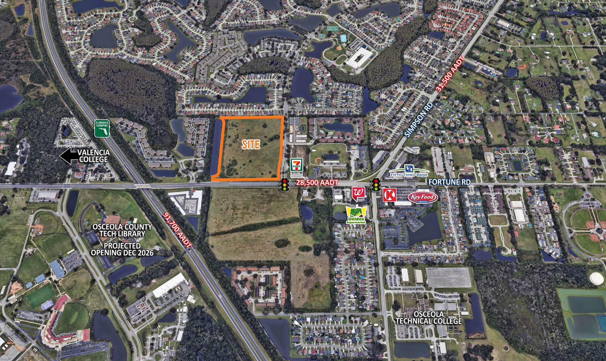 2251 Fortune Rd, Kissimmee, FL à louer Aérien– Image 1 sur 3