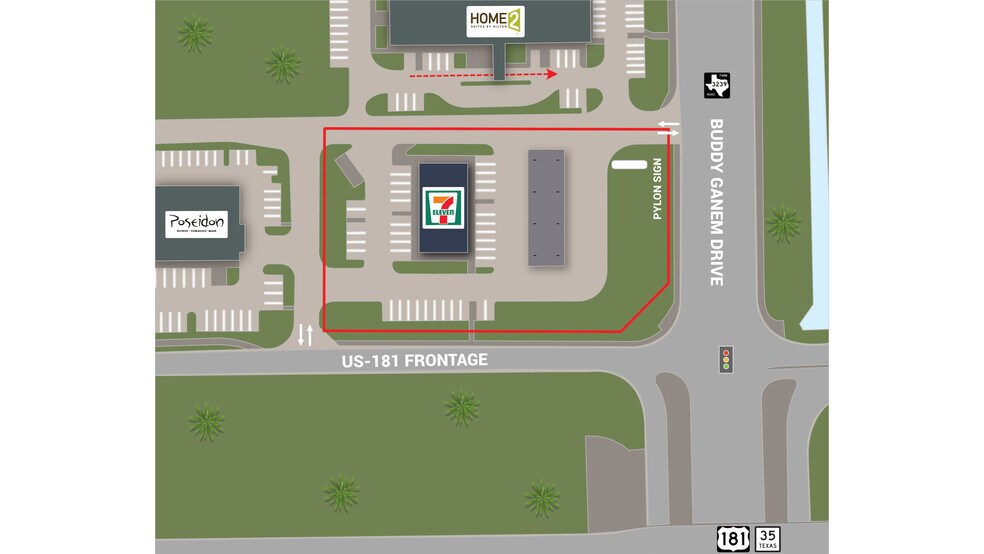 119 Buddy Ganem dr, Portland, TX à vendre - Photo de l’immeuble – Image 2 sur 3