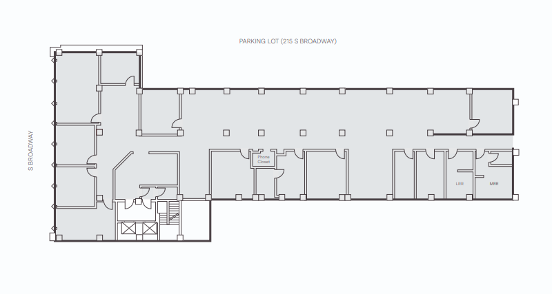 207 S Broadway, Los Angeles, CA à louer Plan d’étage– Image 1 sur 1