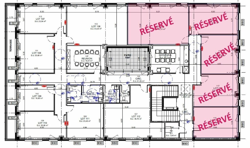 Bureau dans Rosheim à louer - Plan d’étage – Image 3 sur 3