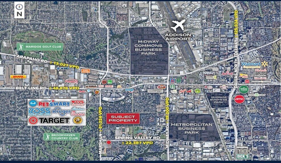 14326 Marsh Ln, Addison, TX à louer - Photo de l’immeuble – Image 2 sur 3