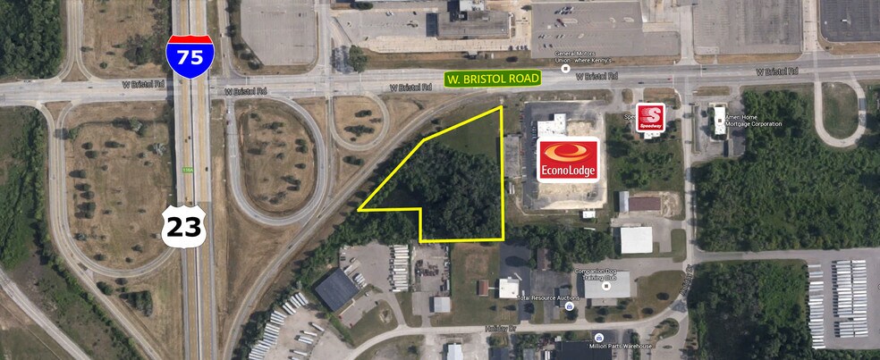 I-75/US-23 & Bristol Rd, Flint, MI à vendre - Aérien – Image 1 sur 4