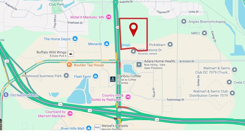 Highway 22 & County Rd 3, Mankato, MN à vendre - Photo de l’immeuble – Image 2 sur 3