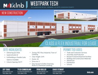 Plus de détails pour 59 Clubhouse Dr SW, Leesburg, VA - Industriel/Logistique à louer