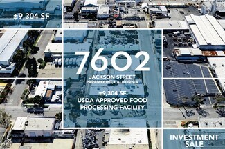 Plus de détails pour 7602 Jackson St, Paramount, CA - Industriel/Logistique à vendre