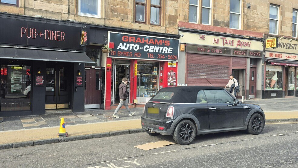 81-87 Byres Rd, Glasgow à louer - Photo de l’immeuble – Image 2 sur 2