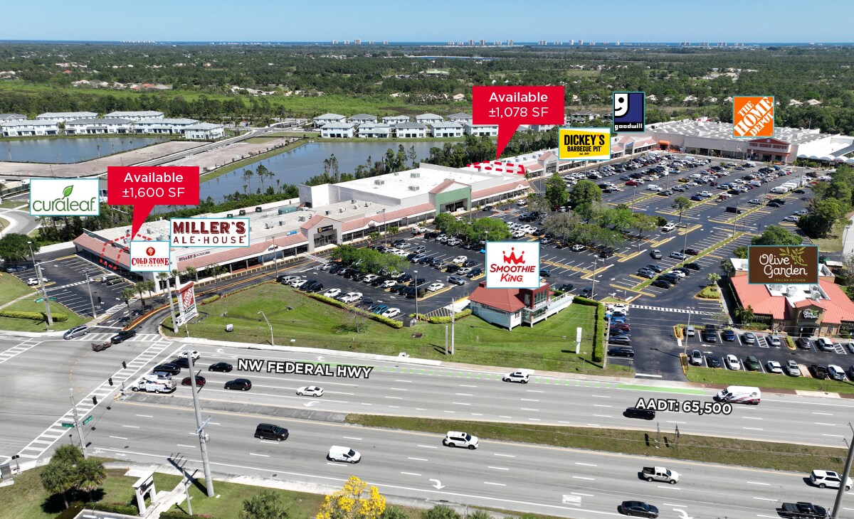 3471-3631 NW Federal Hwy, Jensen Beach, FL à louer Photo de l’immeuble– Image 1 sur 11