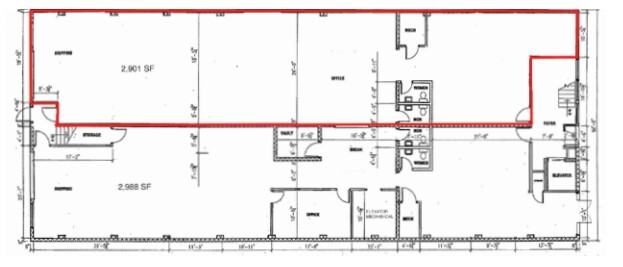 10544 114th St NW, Edmonton, AB à louer Plan d’étage– Image 1 sur 1