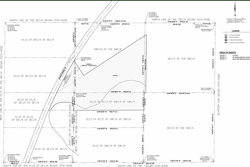 SEC of Independence & Hwy 19 blvd, Groveland, FL à vendre - Plan cadastral – Image 2 sur 2