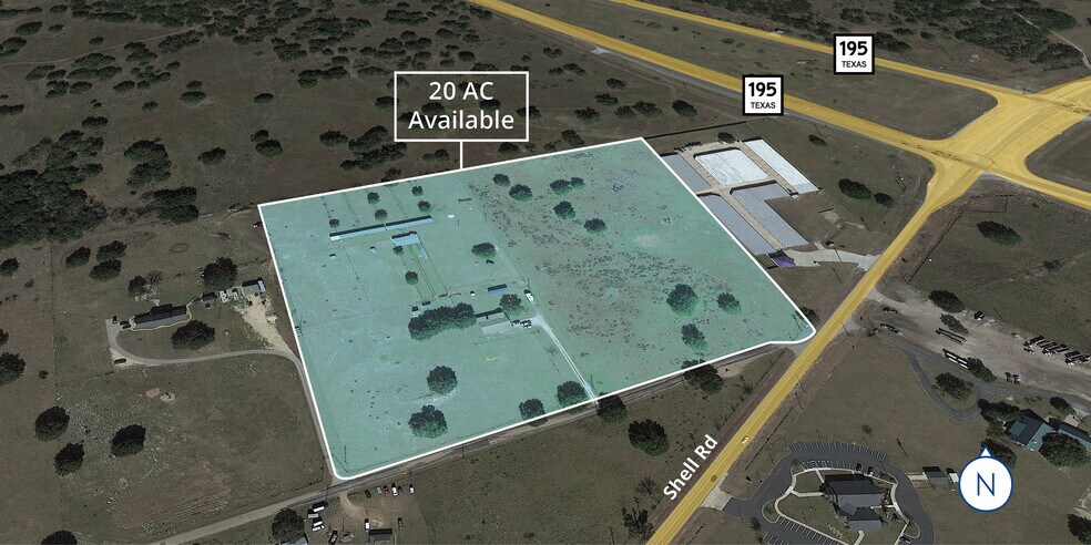 3851 Shell Rd, Georgetown, TX à vendre - Photo de l’immeuble – Image 1 sur 3