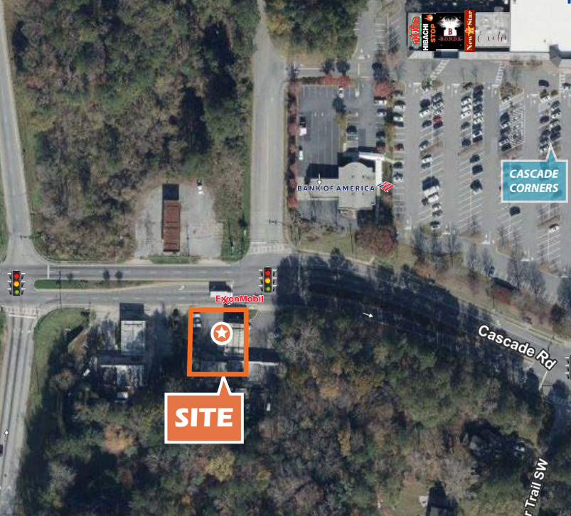 3450 Cascade Rd, Atlanta, GA à louer Plan de site– Image 1 sur 2