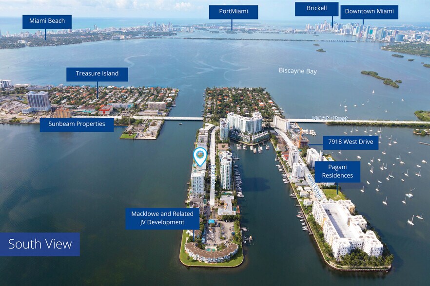 7923-7931 East Dr, North Bay Village, FL à vendre - Aérien – Image 3 sur 6