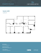 2 Bethesda Metro Ctr, Bethesda, MD à louer Plan d’étage– Image 1 sur 1