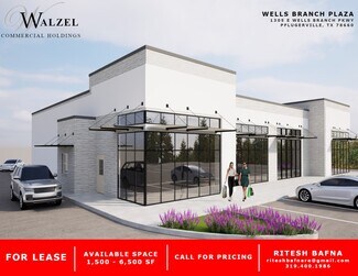 Plus de détails pour 1305 E Wells Branch Pky, Pflugerville, TX - Local commercial à louer