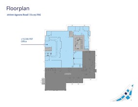 26610 Agoura Rd, Calabasas, CA à louer Plan d’étage– Image 1 sur 1