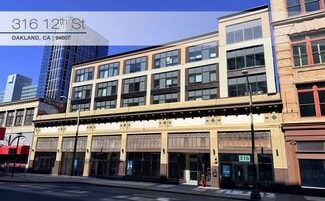 Plus de détails pour 316 12th St, Oakland, CA - Bureau, Local commercial à louer