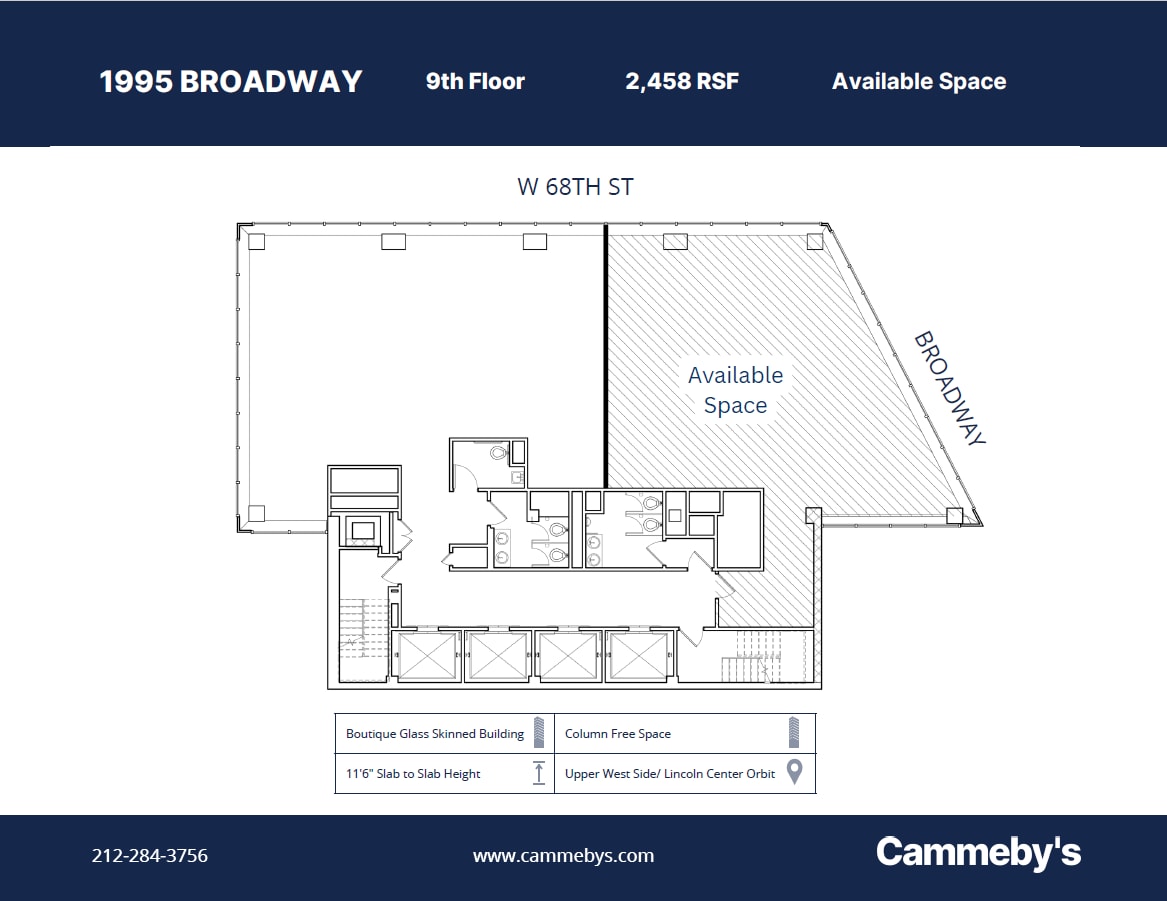 1995 Broadway, New York, NY à louer Plan d’étage– Image 1 sur 1