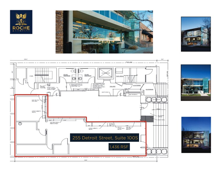 255 Detroit St, Denver, CO à louer - Plan de site – Image 2 sur 2