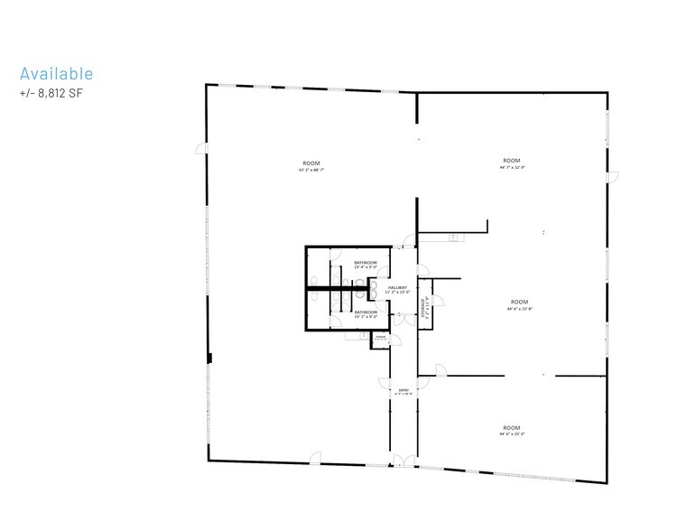 528 N Brevard St, Charlotte, NC à louer - Plan d’étage – Image 2 sur 7