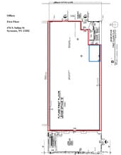 480 S Salina St, Syracuse, NY à louer Plan d’étage– Image 1 sur 1