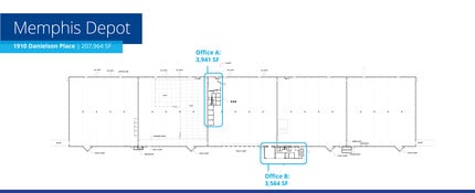 1910 Danielson Pl, Memphis, TN à louer Plan d’étage– Image 1 sur 1