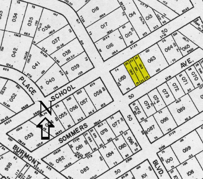 3726-3730 School Ln, Drexel Hill, PA à vendre - Plan cadastral – Image 2 sur 3